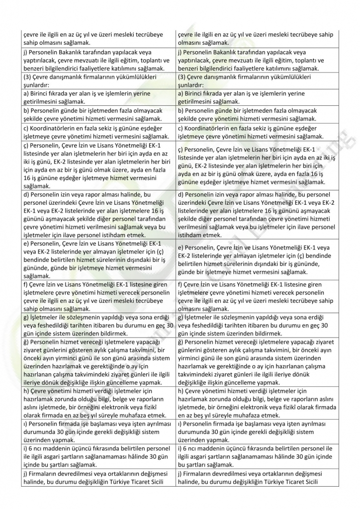 ÇYHHY DEĞİŞİKLİK YAPILMASINA DAİR YÖNETMELİK